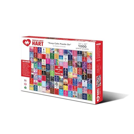 Hart Puzzles Keep Calm Puzzle On by Steve Smith HP813
